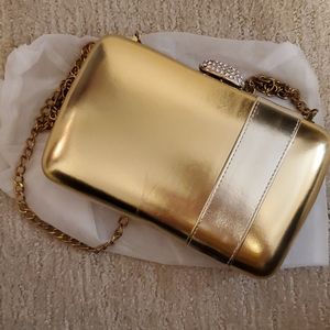 ❣️Sold❣️Gorgeous Leather Nina Evening Bag